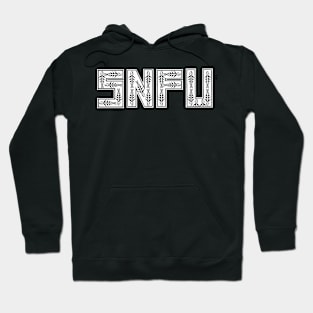 The White of SNF Hoodie